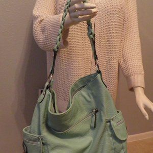 Rosetti Sea Green handbag/purse large pockets